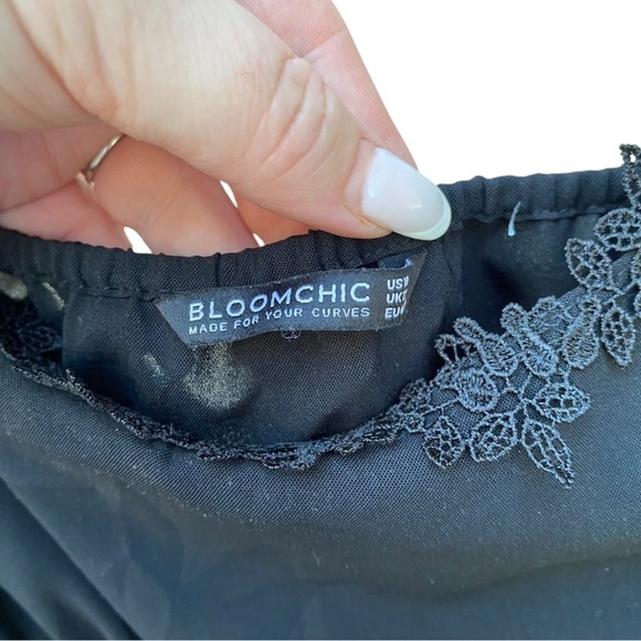 Bloomchic Curve Cold shoulder Sheer Dress I Size: 18-20 US - Picture 5 of 13